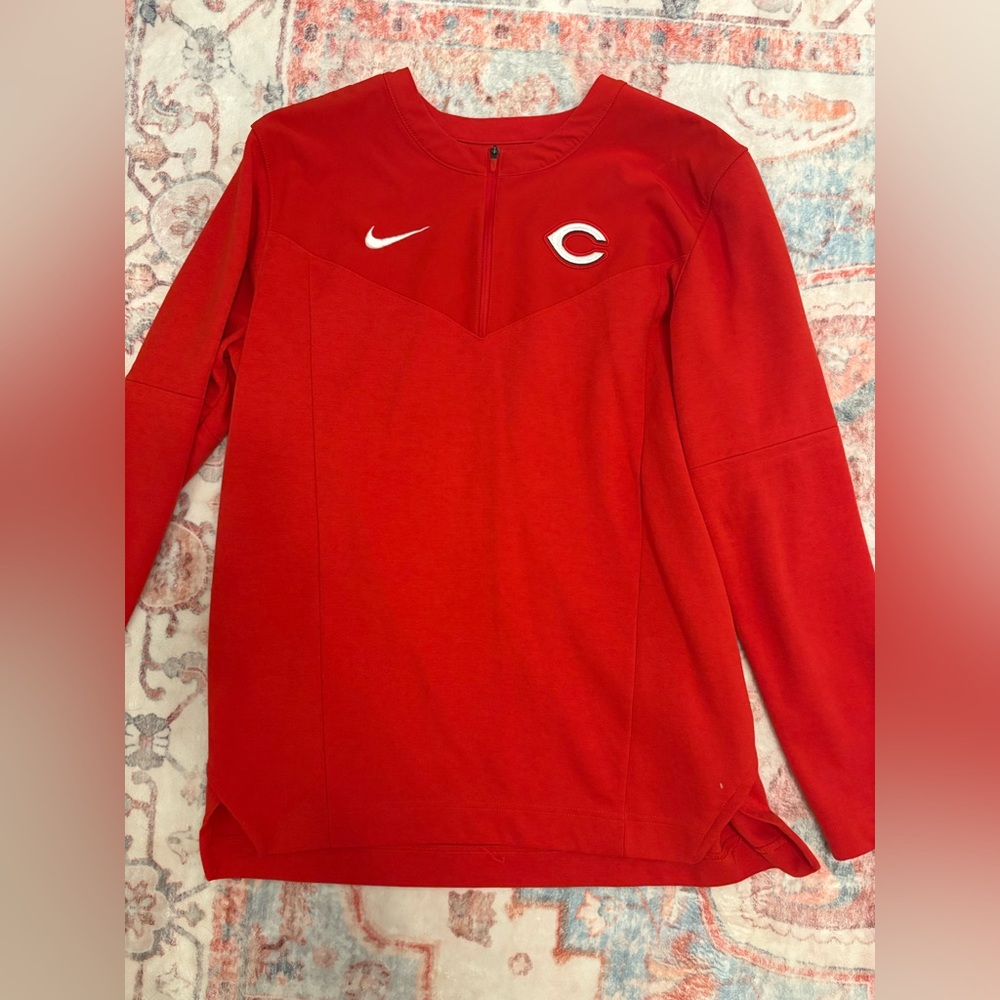 Cincinnati Reds Officialal MLB Crewneck Nike